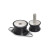 橡胶减震器机器防震垫圆形缓冲减震螺丝电机减震垫橡胶减震柱 3740250(304不锈钢材质)