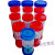 一次性大便样本采集管化验尿杯40ml标本瓶60无菌痰杯采样盒小 螺旋盖大便杯40ml(50个/包) 红