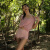 La Nikar瑜伽罩衫上衣女宽松透气运动T恤跑步训练健身外搭上衣-S1349 灰粉色 XS