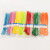 伏达 彩色尼龙扎带塑料绑带束线带定做 颜色下单备注 3*250国标2.5mm250条