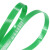 汇采 pet塑钢打包带 石材重型打包捆扎带 绿色不透明无纸芯 16mm宽x0.8mm厚x20kg重