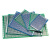 板万用双面电路板洞洞板喷锡玻纤环氧板PCB实验测试板线路板 双面喷锡蓝油板 2*8CM(5个)