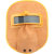 瑞谧牛皮电焊面罩头戴式焊工悍帽自动变光电焊眼镜氩弧焊焊接防护面具 黑顶棕色屏