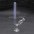 玻璃座式发酵管102050ml化验室田氏坐式底座实验测定产气量鸟杯 20ml