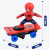 费雪（Fisher-Price）蜘蛛侠玩具特技滑板车翻滚车声光电动玩具儿童万向车3-6岁 0cm 万向车电池版