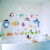 萌念卡通鱼墙贴纸卧室浴室防水瓷砖墙纸贴画园房墙壁装饰品的 海豚
