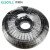  伊莱科（ELECALL)波纹管黑色PP材质防水阻燃软管穿线管 AD54.5 内径48mm(25米)