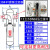 PTFE精密过滤器304不锈钢法兰压缩空气油水分离器 (除jun级)15立方DN65(法兰接口)