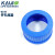 KAIJI LIFE SCIENCES 316L不锈钢补料蓝盖试剂瓶盖GL45加料流动相瓶盖 开孔瓶盖（不含硅胶垫）