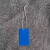 PVC塑料防水空白弹力绳吊牌价格标签吊卡标价签标签100套 PVC兰色弹力绳3X5吊牌=100套