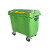 【链工】 660L 1100L加厚户外塑料环卫垃圾桶 大号垃圾桶 660升手推垃圾车（送货上门） 1100L