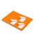 劲牌 彩色不干胶打印纸 A4橙色分切标记纸 喷墨激光打印 BC-C10-O（橙色 92*52mm 10格*50张）