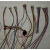 插头对讲可视门铃连接线DNAKE分机3芯线6芯线网线转接头 狄耐克专用3芯白头