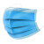 吉象 一次性口罩 三层防飞沫防颗粒物口罩(含熔喷层) 500支装(10支/袋 5袋/盒 共10盒) 蓝色