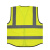 江波（JIANGBO）反光马甲反光背心 施工夜间作业警示服口袋款 荧光黄 