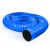 曙骏PVC蓝色橡胶软管工业吸尘管波纹管除尘管道排水管伸缩软管排风管 内径50mm*1米