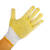 添盾 TD-GL720G-10针黄点掌面点塑涤棉  10针漂白720g点塑纱线手套  12副/打 TD-GL720G-7针黄点双面点塑涤棉