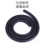 第鑫nbr橡胶圆条黑色实心绳圆形棍o型圈耐油减震胶条耐压密封条直径 直径2mm20米价