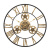 珠佩丽铁艺工业风齿轮钟表艺术挂钟客厅轻奢大气复古墙面装饰时钟 金色【直径50cm】 其他