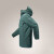 始祖鸟（ARC’TERYX）男士羽绒服 THERME PARKA 防风透气舒适保暖鹅绒派克大衣 绿色/Boxcar XS