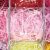 填充物 拉菲草填充物碎纸丝条带屑编织线婚庆礼品盒里的装HZD 淡粉色纸丝5# 20g