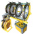PE管高配热熔焊机液压半自动对焊机燃气管道工程焊管机63/315/630 160-315液压标配