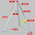 消防救援三角架多功能应急三脚架有限空间作业井口探洞抢救援装置 1200磅整套加厚安全带安全绳