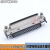 VHDCI68PIN连接器V68母座90度焊板小68P插座68针CN型单层68针 VHDCI68芯母座