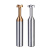 科能芯 T型刀T型铣刀钨钢硬质合金涂层T型槽刀整体4刃成型T刀CNC数控刀具 D10*H1*d5*15L*D10*60L 