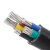 定制VLV铝线YJLV铝芯2 3 4 5芯10 16 25平方35电力电缆3+1 3+2户外ZR 铝芯4*35平方(10米)