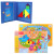 MPPMCK现代智力七巧板拼图智力磁力磁性儿童小学生专用一年级下册幼儿园 七巧板+2合1地图拼图 标准