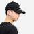 阿迪达斯 （adidas）棒球帽男女网球帽运动跑步帽鸭舌帽帽子 【黑色三条纹】 FK0894