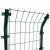 得豫工品 铁丝围栏 双边丝护栏公路护栏网 3.5mm1.8*3米+立柱  一套价