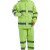 大杨RF723反光警示雨衣 多功能雨衣雨裤套装 荧光绿165 防汛救援分体警示服