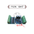 定制国产PLC工控板晶体管 FX2N-20MT FX1N-20MT 可编程控制器兼容 晶体管10MT裸板(带AD)