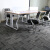 办公室地毯写字楼会议室简约商用方块毯公司满铺pvc拼接方格地毯泰禧阁 KD-1 1 平方米(50CMx50CM共4片)