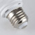 洛林（ROLin）LED灯泡商业照明大功率球泡节能灯50W白光E27螺口6000K旋风鳍片
