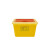 劳保佳 垃圾桶 医疗废物垃圾桶 方形圆形一次性安全利器盒 锐器盒 废弃针头收纳盒 圆形0.5L