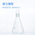 蜀牛具塞三角烧瓶实验玻璃锥形瓶磨砂口三角瓶带刻度耐高温 250ml-1个