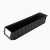 力王丨加厚零件盒长方形长条分隔式物料盒；500*117*90-黑色