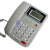 定制德信D006来电显示电话机 办公 经典大方  宾馆座机 105白色