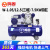 鸣固 空压机皮带机 380V工业型气泵高压气泵喷漆泵 W-1.05/12.5(三相）7.5KW四缸