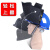 支架高空面罩配安帽头戴式氩弧焊接焊工防护电焊帽自动 支架高空面罩一个