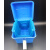 PP片架英寸架承载塑料硅片晶圆玻璃片清洗塑料传递器2至8英寸花篮 6英寸片架+盒子
