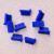 SFP防尘塞光纤口光模块数据塞交换机光口胶塞笔记本USB堵头 蓝色100个