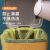 废物垃圾袋黄色诊所用大号废弃物加厚小号手提塑料袋 90*100平口特韧100L-25只