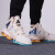 耐克（NIKE） 男鞋LeBron 19 詹姆斯19实战运动篮球鞋休闲鞋DC9340-001 DC9341-200米黄蓝色 41