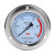 轴向带边耐震压力表油压表YN100ZT防震液压16/25/40mpa气压水压表 压力表0-40mpa M20*1.5