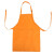 木工定制logo印字纯色小孩画画衣幼儿园中大童罩衣 黄色L码（712岁）