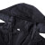 厚创 户外连体加长款雨衣单人时尚成人男女风衣保安巡逻站岗雨衣可印字 黑色 XXXL（185-190cm）
